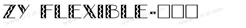 ZY Flexible字体转换